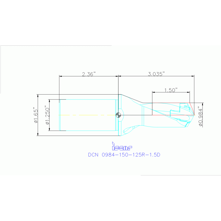 DCN 250-038-31.75R-1.5D