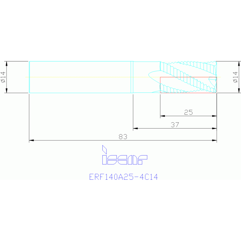 ERF140A25-4C14 IC900