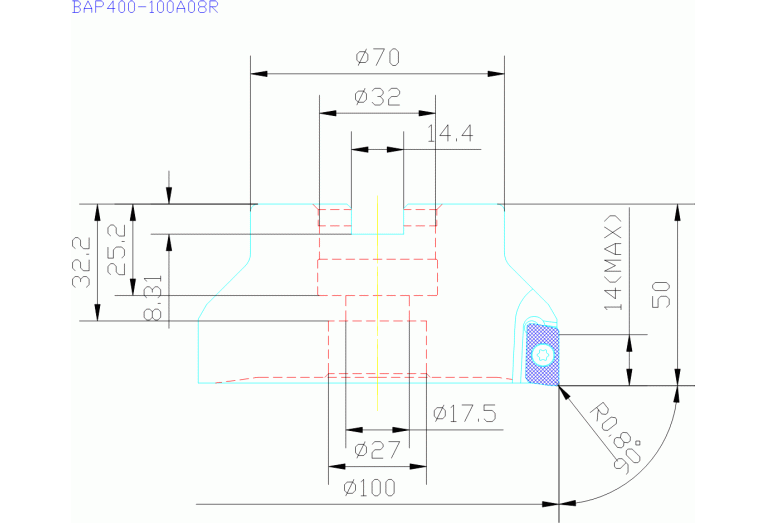 BAP400-100A08R