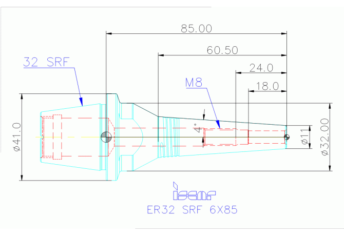 ER32 SRF 6X85