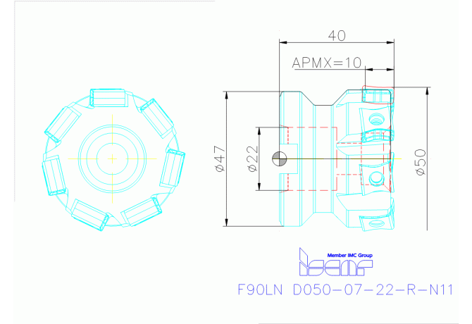 F90LN D050-07-22-R-N11