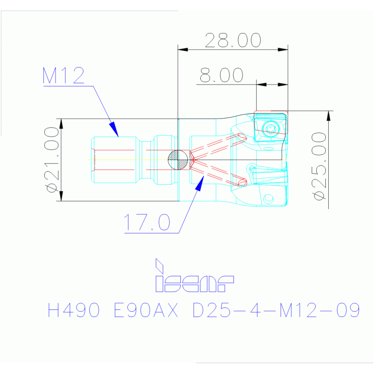 H490 E90AX D25-4-M12-09