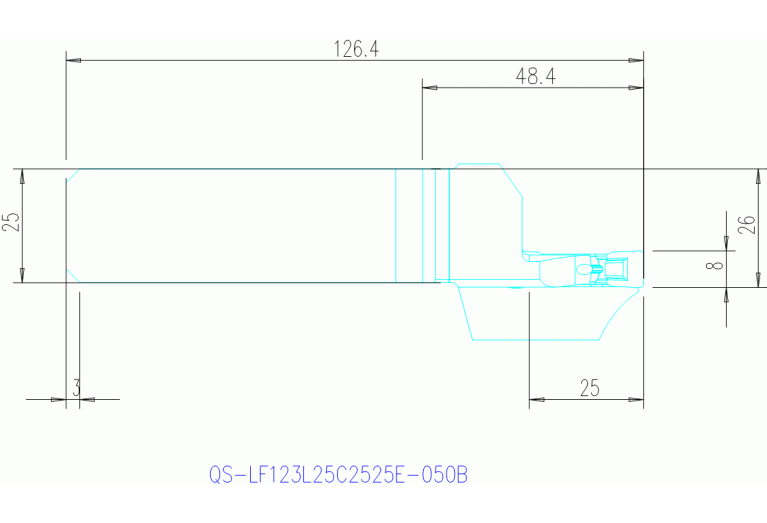 QS-LF123L25C2525E-050B