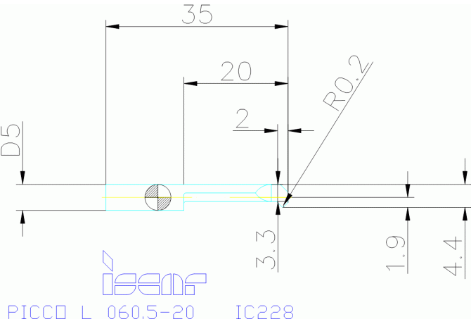PICCO L 060.5-20 IC228