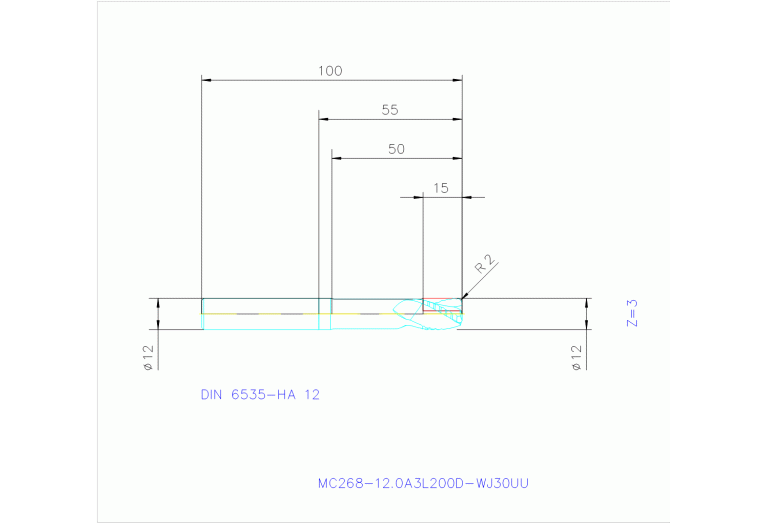 MC268-12.0A3L200D-WJ30UU