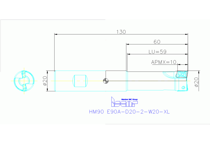 HM90 E90A-D20-2-W20-XL