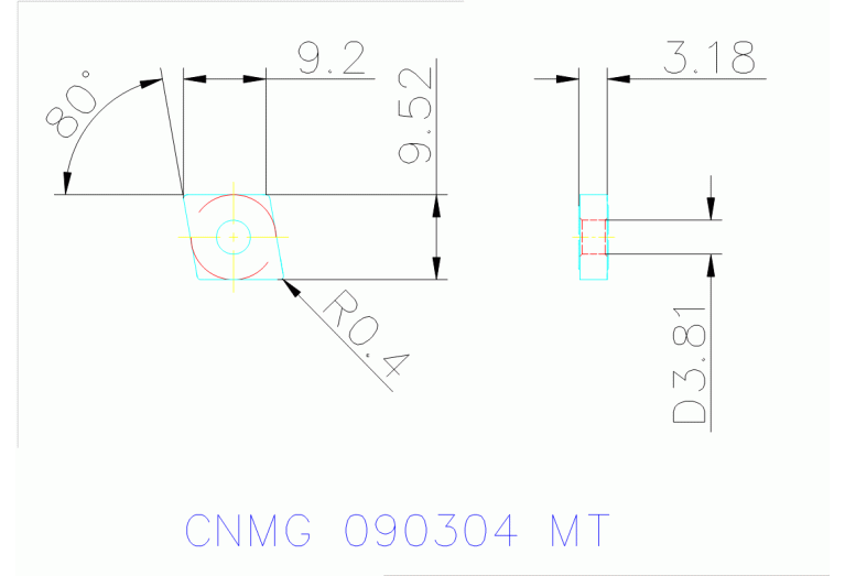 CNMG 090304 MT TT8125