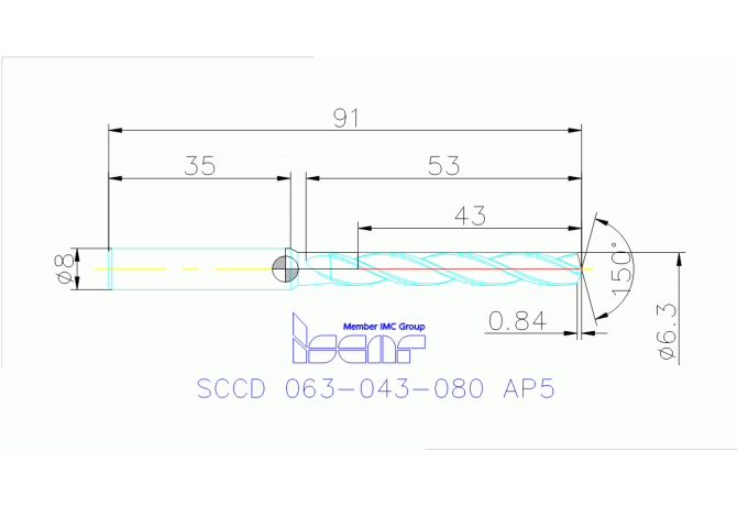SCCD 063-043-080 AP5 IC908