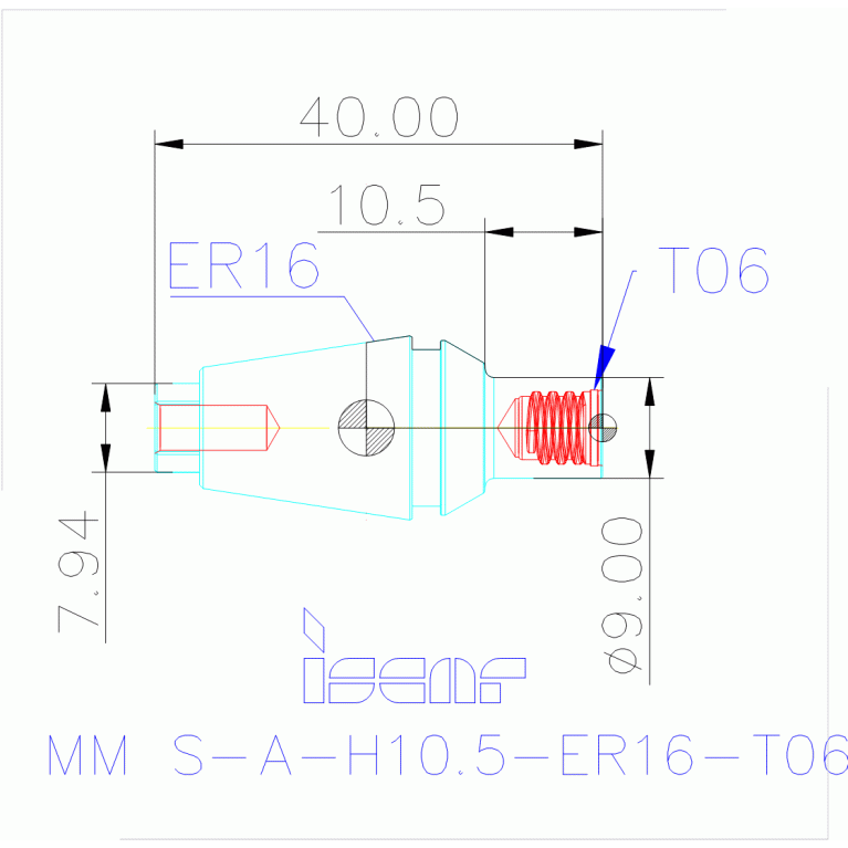 MM S-A-H10.5-ER16-T06