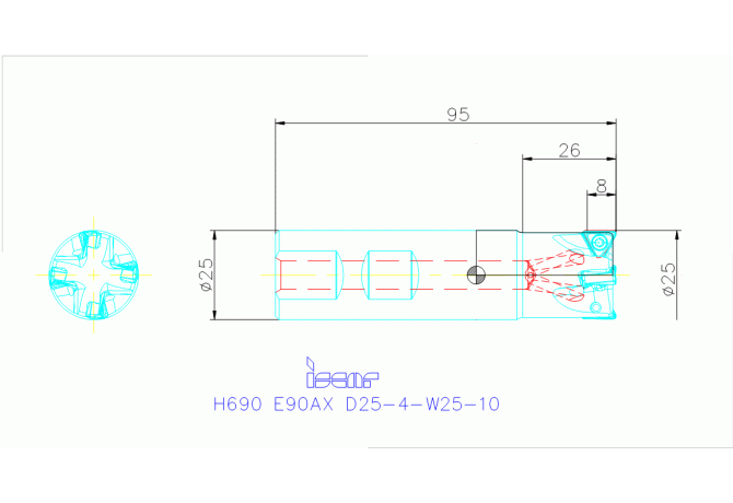 H690 E90AX D25-4-W25-10