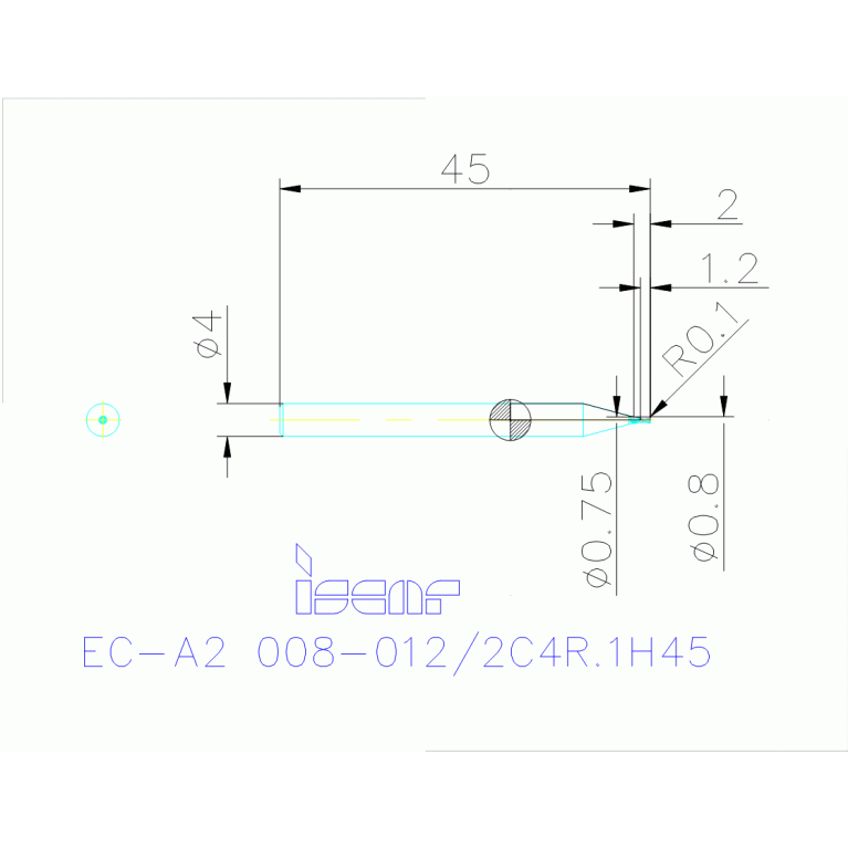 EC-A2 008-012/2C4R.1H45 IC702