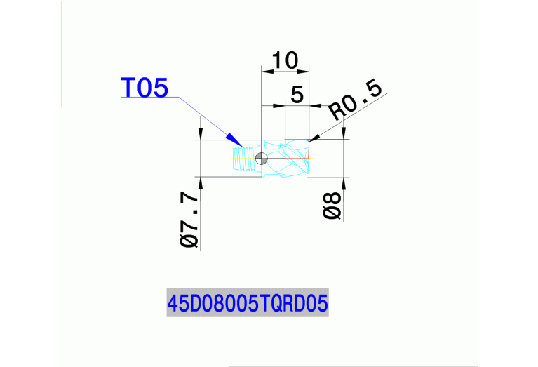 45D08005TQRD05 IN05S