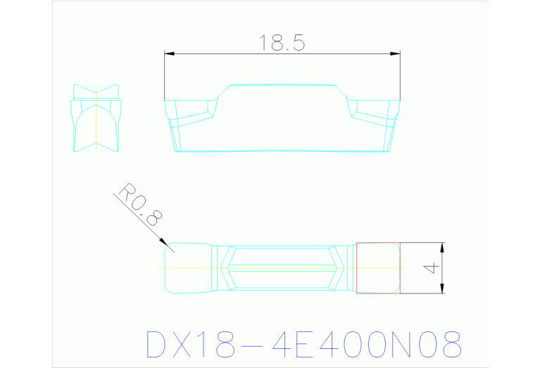 DX18-4E400N08-UF4 WSM33G