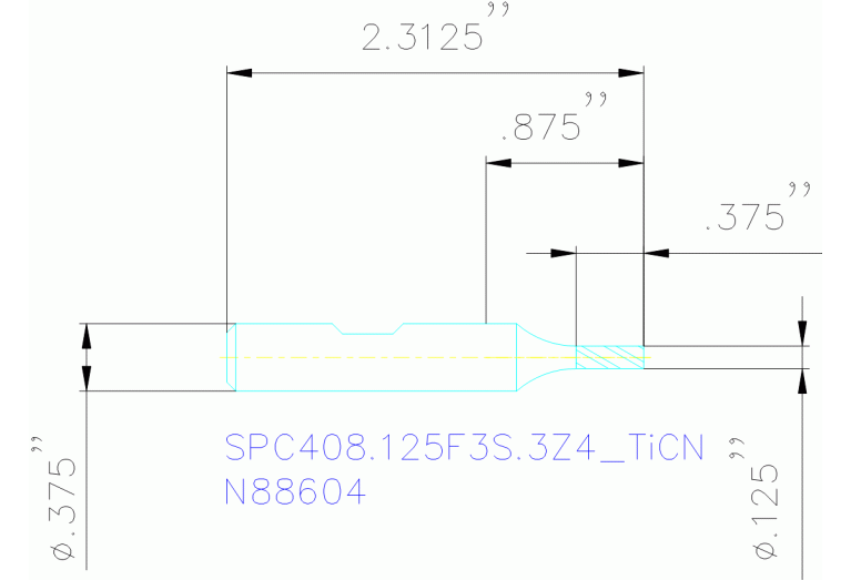 SPC408.125F3S.3Z4 TICN