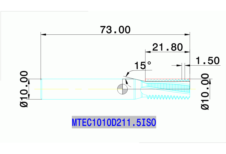 MTEC 1010D21 1.5ISO IN2005