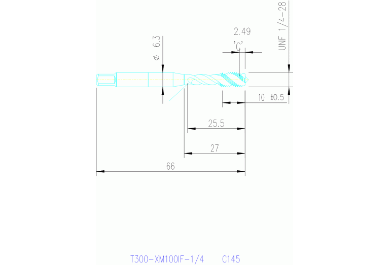 T300-XM100IF-1/4 C145