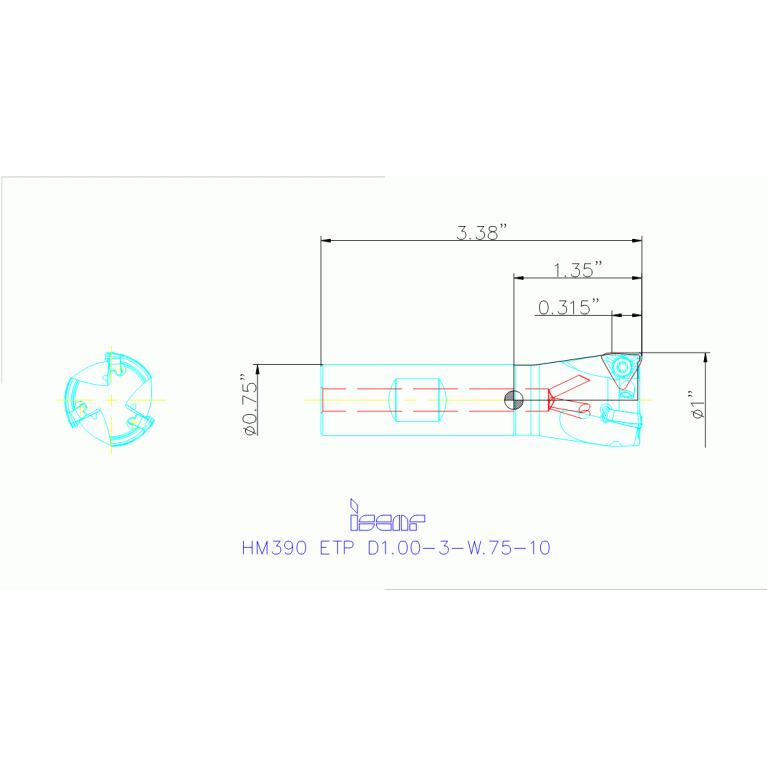 HM390 ETP D1.00-3-W.75-10