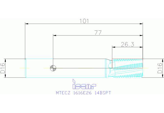 MTECZ 1616E26 14BSPT IC908