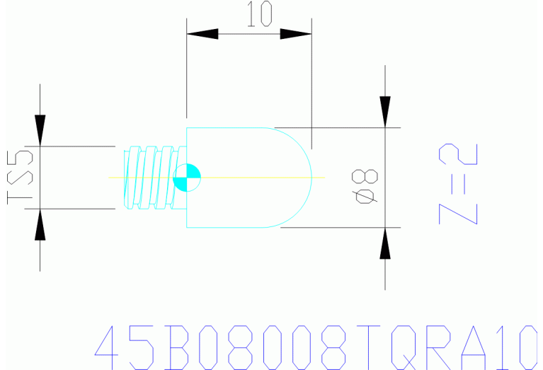 45B08008TQRA10 IN2005
