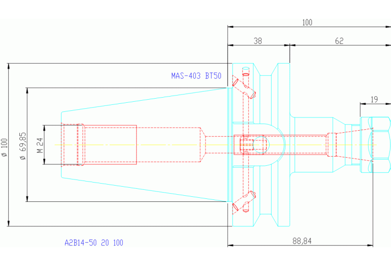 A2B14-50 20 100
