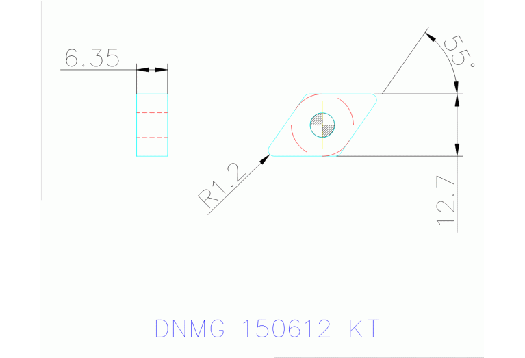 DNMG 150612 KT TT7025