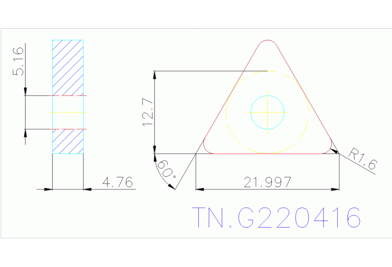 TNMG220416-RP5 WPP05G