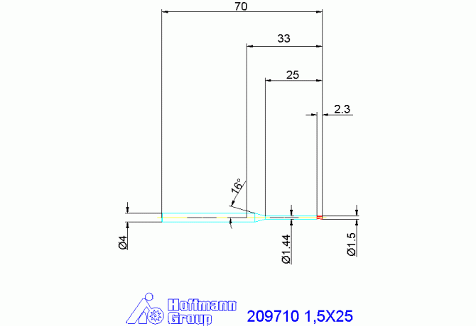 209710 1,5X25