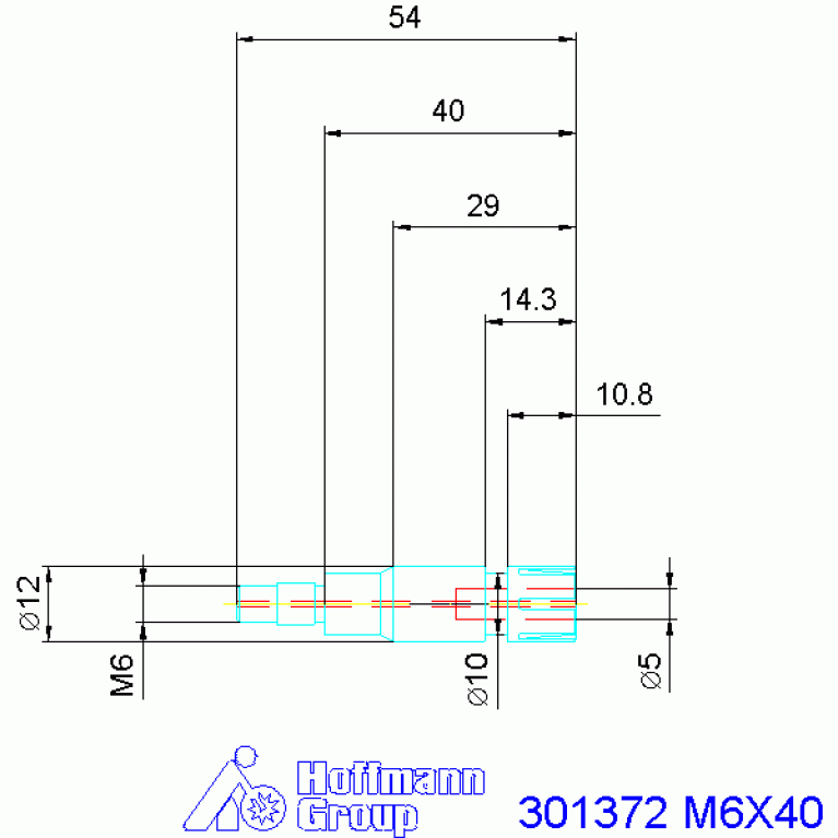 301372 M6X40
