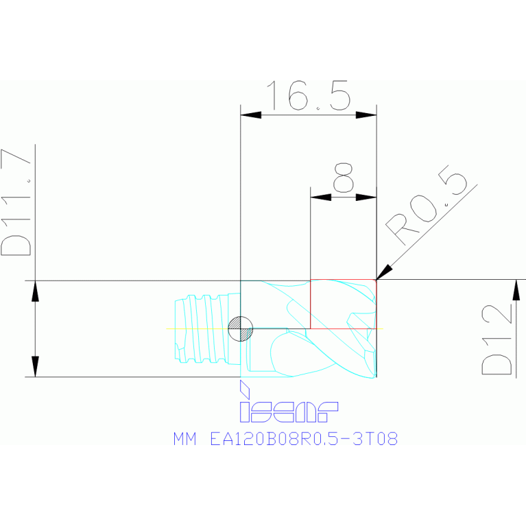 MM EA120B08R0.5-3T08 IC08