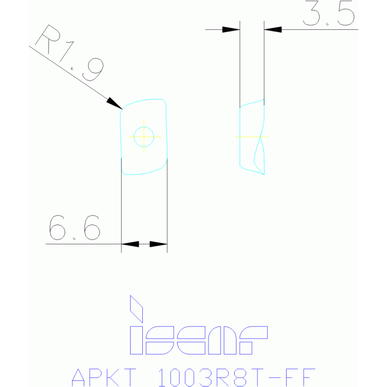 APKT 1003R8T-FF IC808