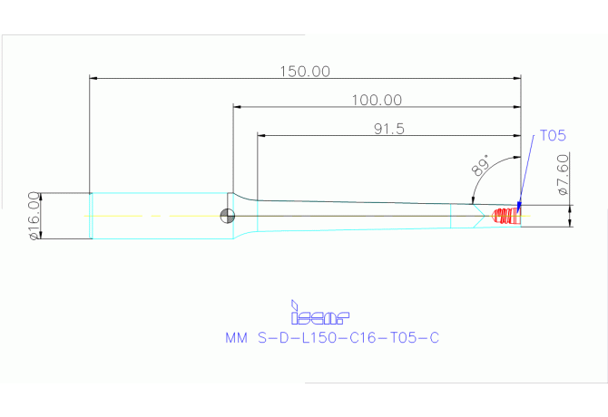 MM S-D-L150-C16-T05-C
