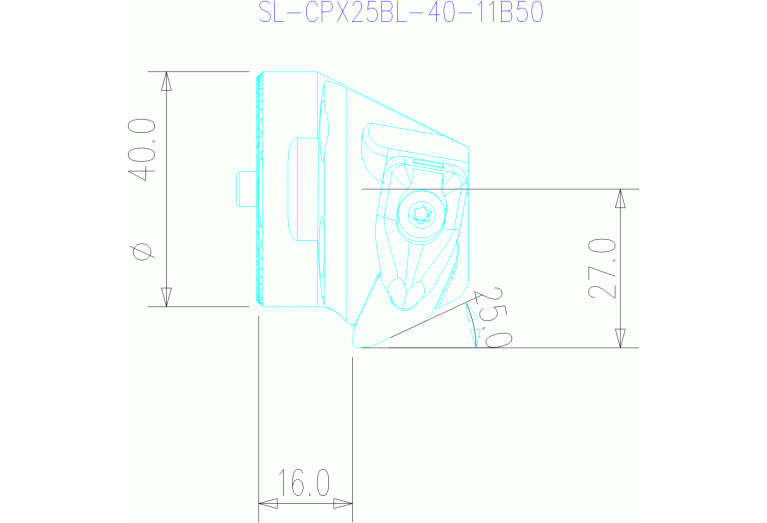 SL-CPX25BL-40-11B50