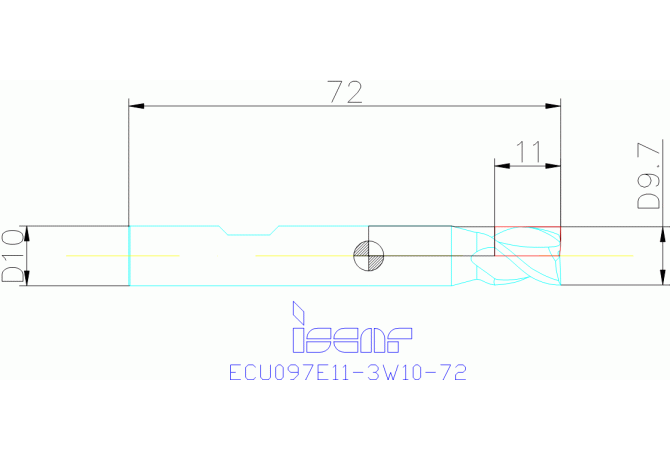 ECU097E11-3W10-72 IC900
