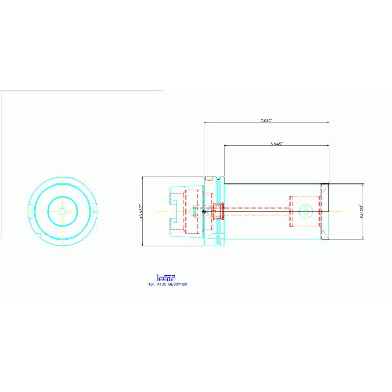 HSK A100 MB80X180