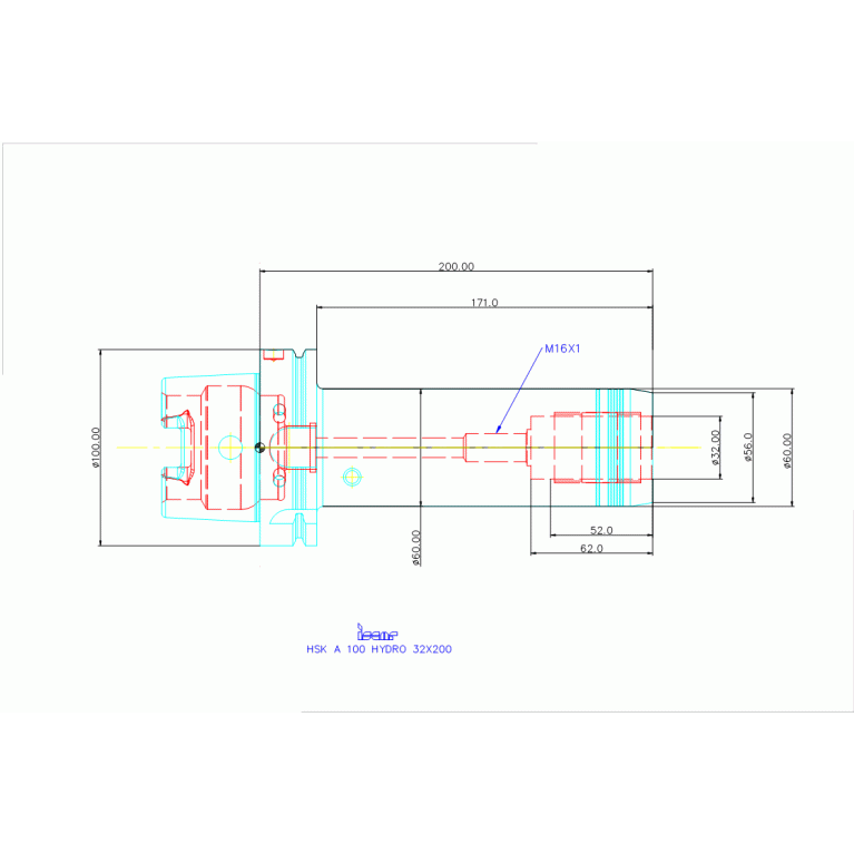 HSK A100 HYDRO 32X200