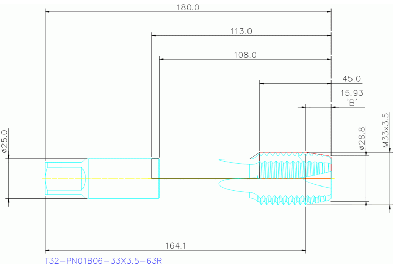 T32-PN01B06-33X3.5-63R