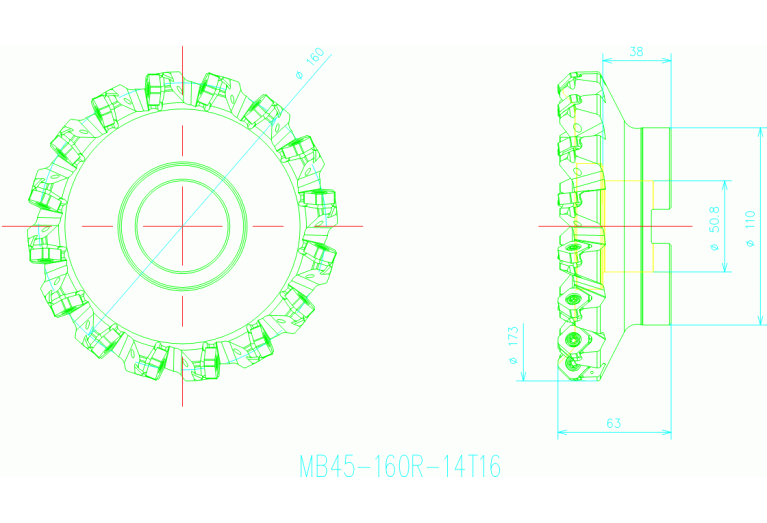 MB45-160R-14T16