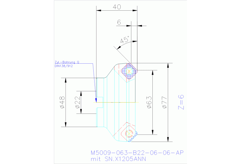 M5009-063-B22-06-06-AP
