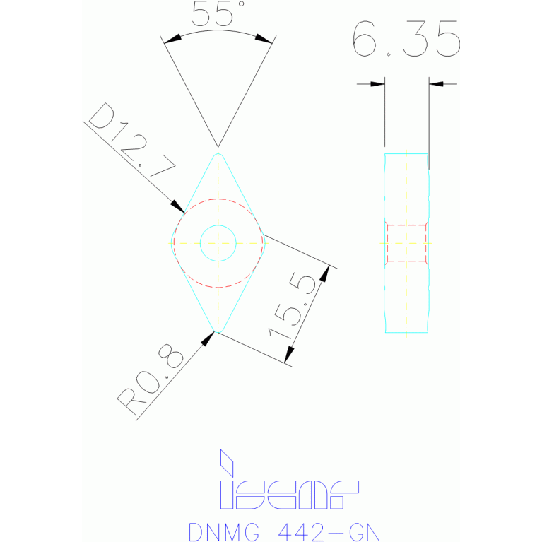DNMG 150608-GN IC8250