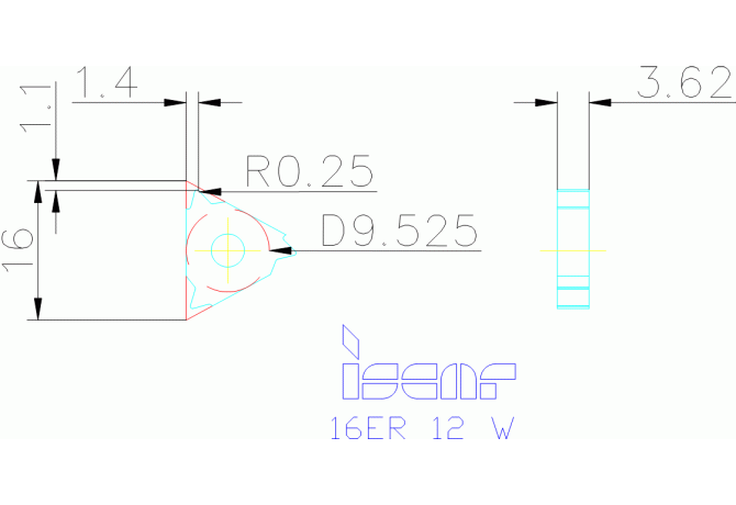 16ER 12 W IC250