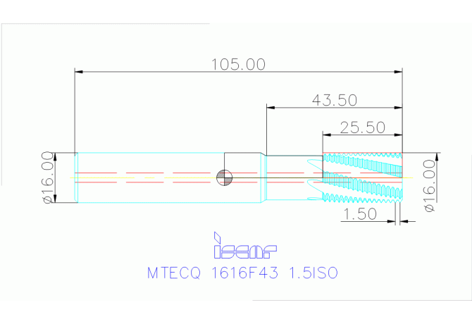 MTECQ 1616F43 1.5ISO IC908