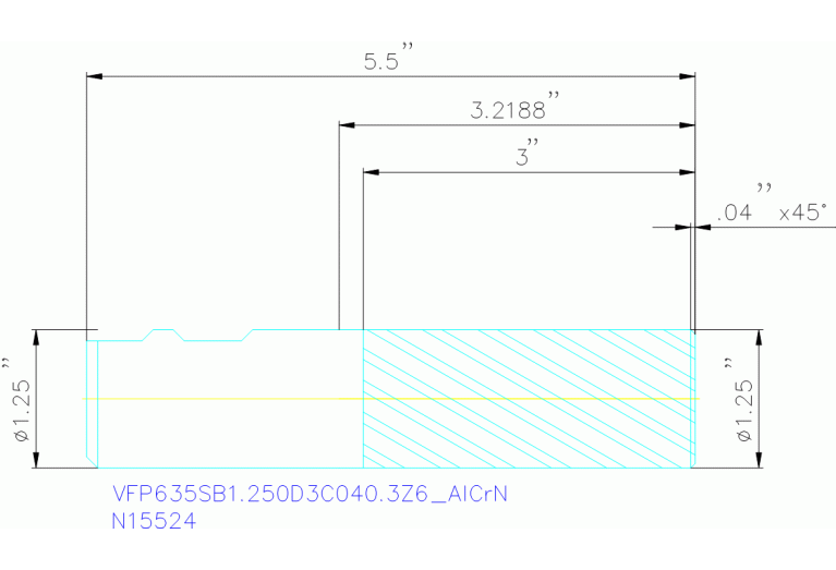 VFP635SB1.250D3C040.3Z6 ALCRN