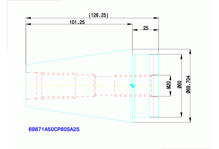 69871A50CP60SA25