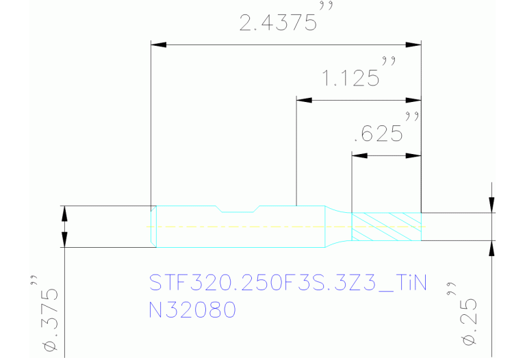STF320.250F3S.3Z3 TIN