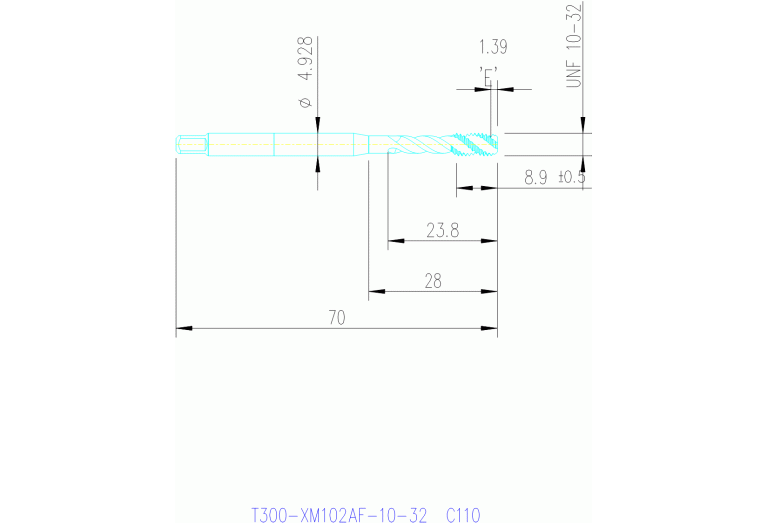 T300-XM102AF-10-32 C110