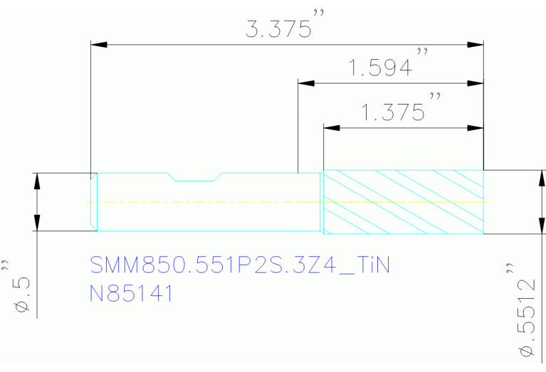 SMM850.551P2S.3Z4 TIN
