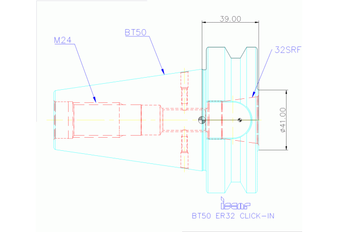 BT50 ER32 CLICK-IN