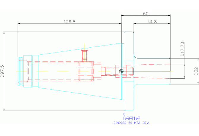 DIN2080 50 MT2 DRW