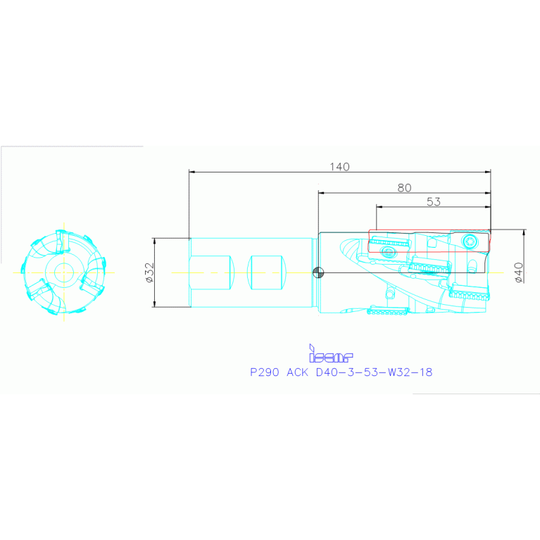 P290 ACK D40-3-53-W32-18