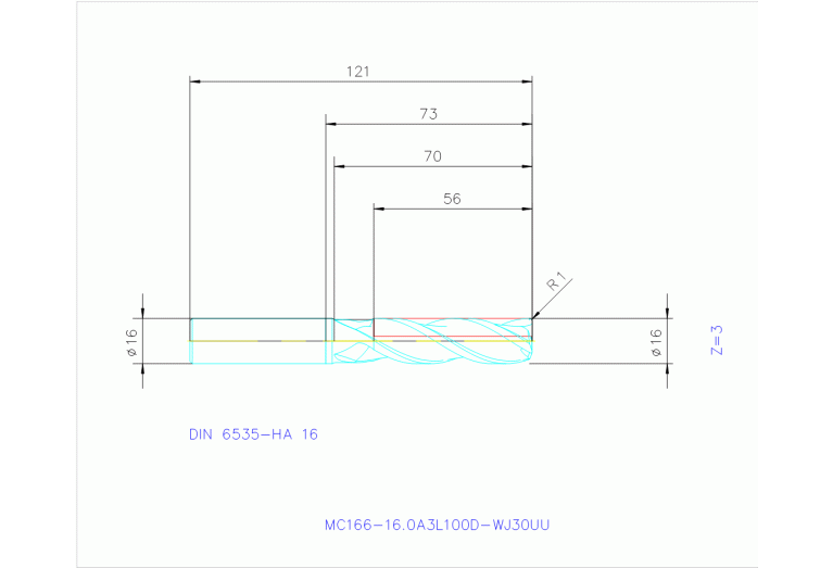 MC166-16.0A3L100D-WJ30UU